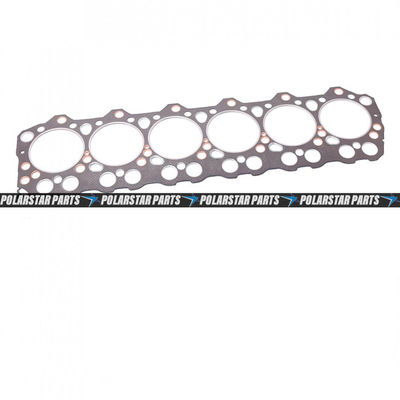 掘削機の分解検査のガスケットのキットSk200-6 6d34シリンダー ディーゼル ヘッド ガスケットMe081734